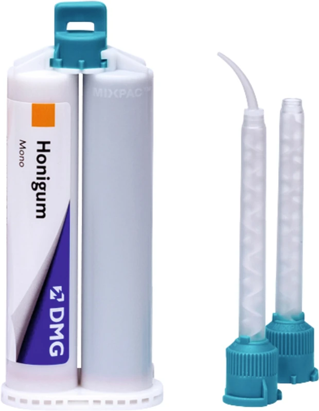 Honigum Mono Packung 2 x 50 ml Doppelkartusche, Zubehör