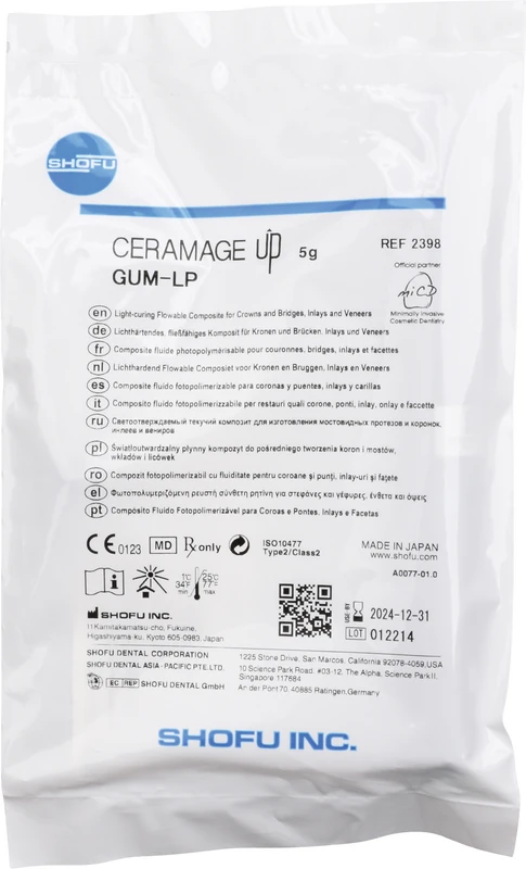 CERAMAGE UP Spritze 5 g Komposit gum LP