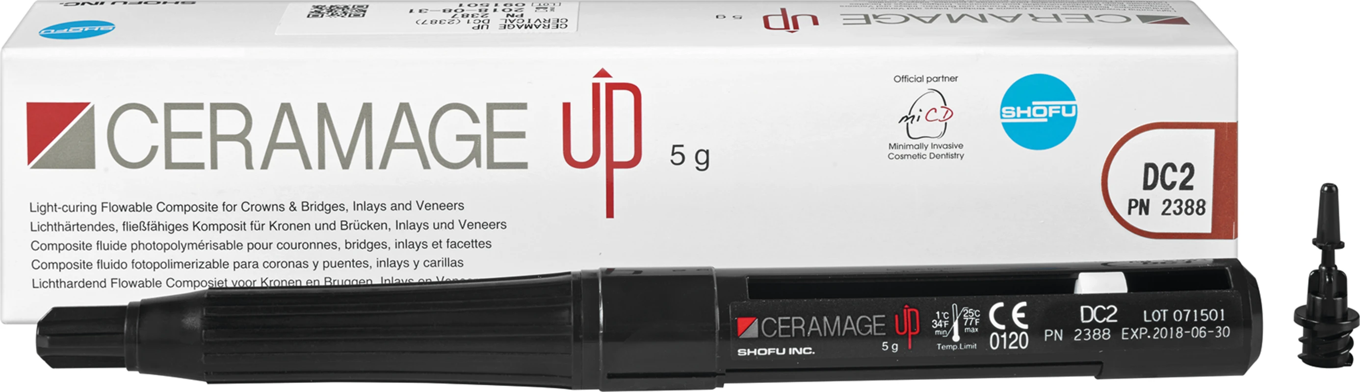 CERAMAGE UP Spritze 5 g Komposit Halsmasse DC2