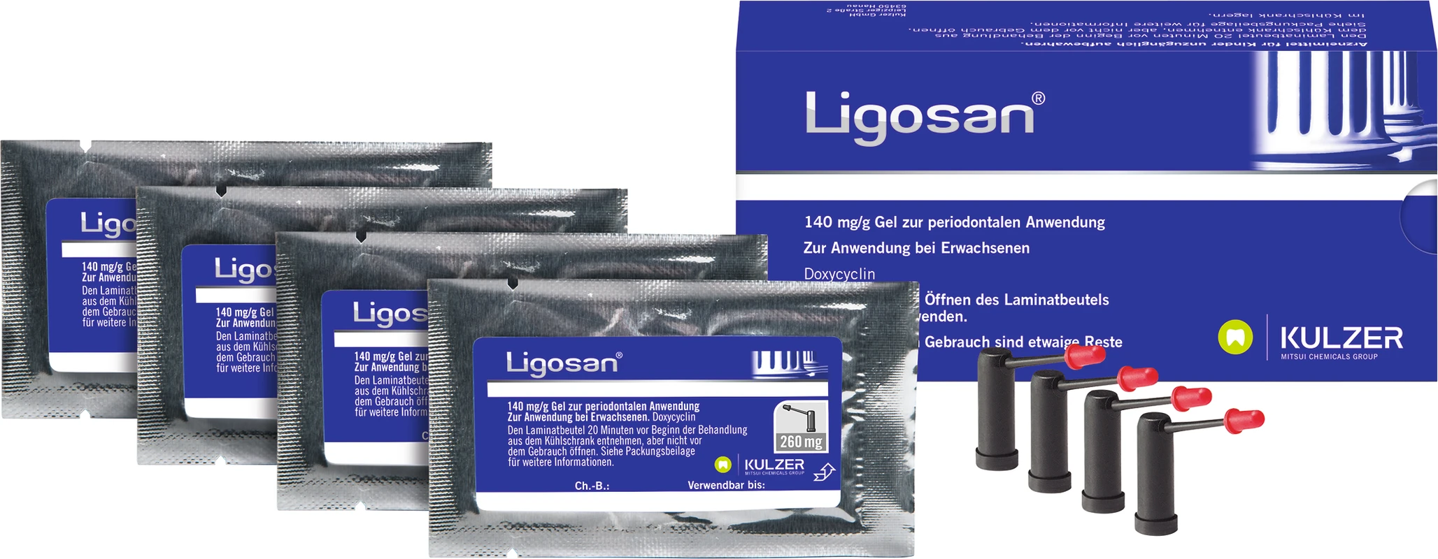 Ligosan® Packung 4 x 0,26 g Kapsel