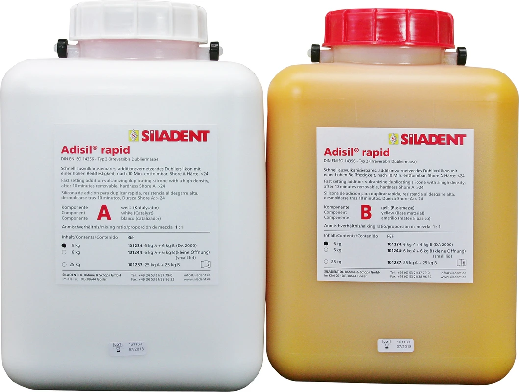 Adisil® rapid Packung 6 kg Kanister A, 6 kg Kanister B