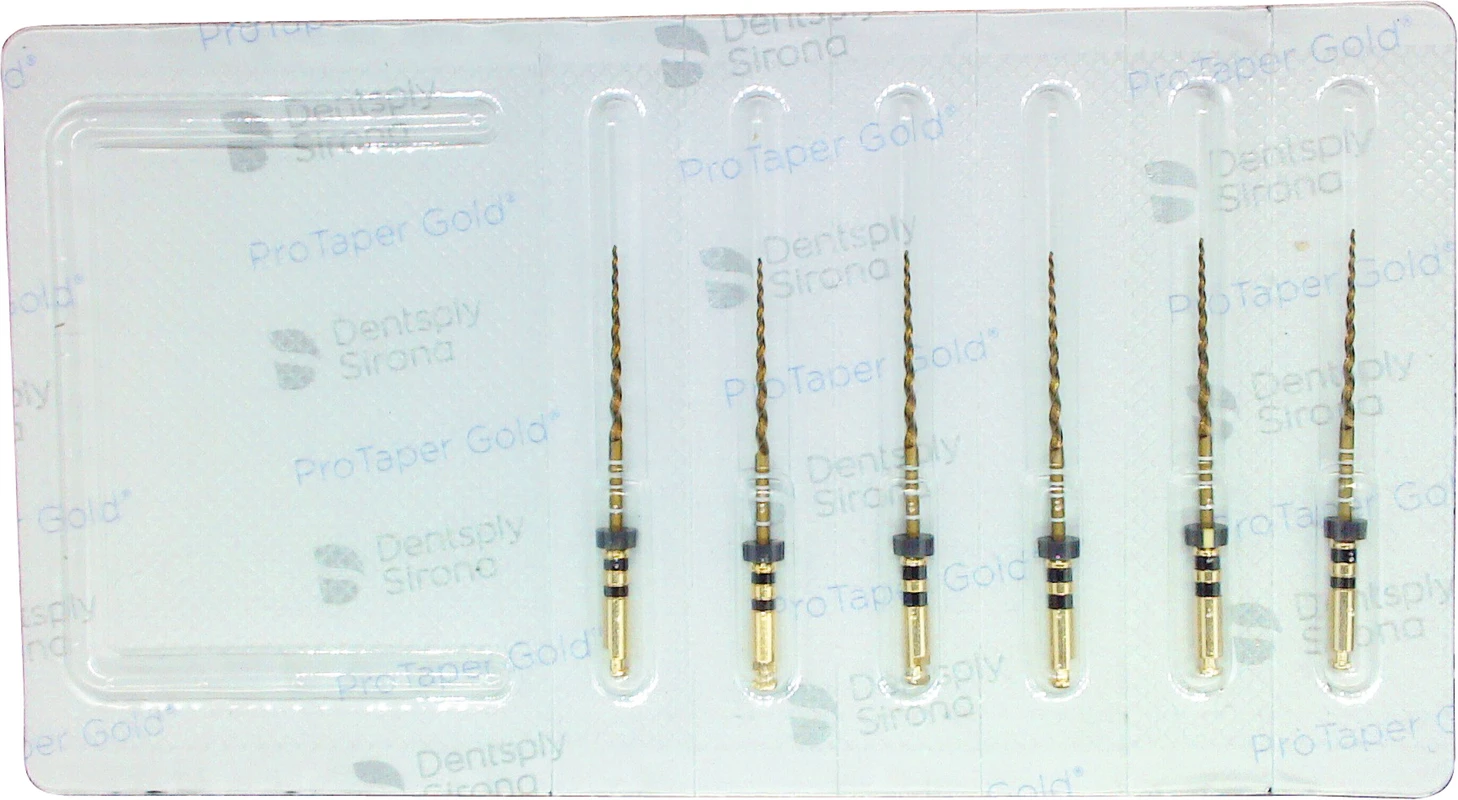 ProTaper Gold® Packung 6 Stück 25 mm, Gr. F4