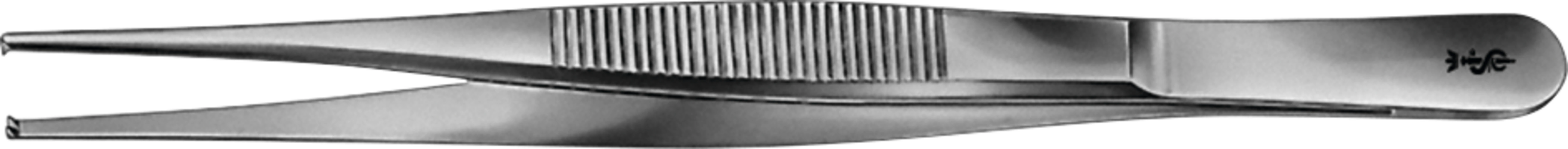 Chirurgische Pinzetten Stück gerade, Maulbreite 1,5 mm, 145 mm