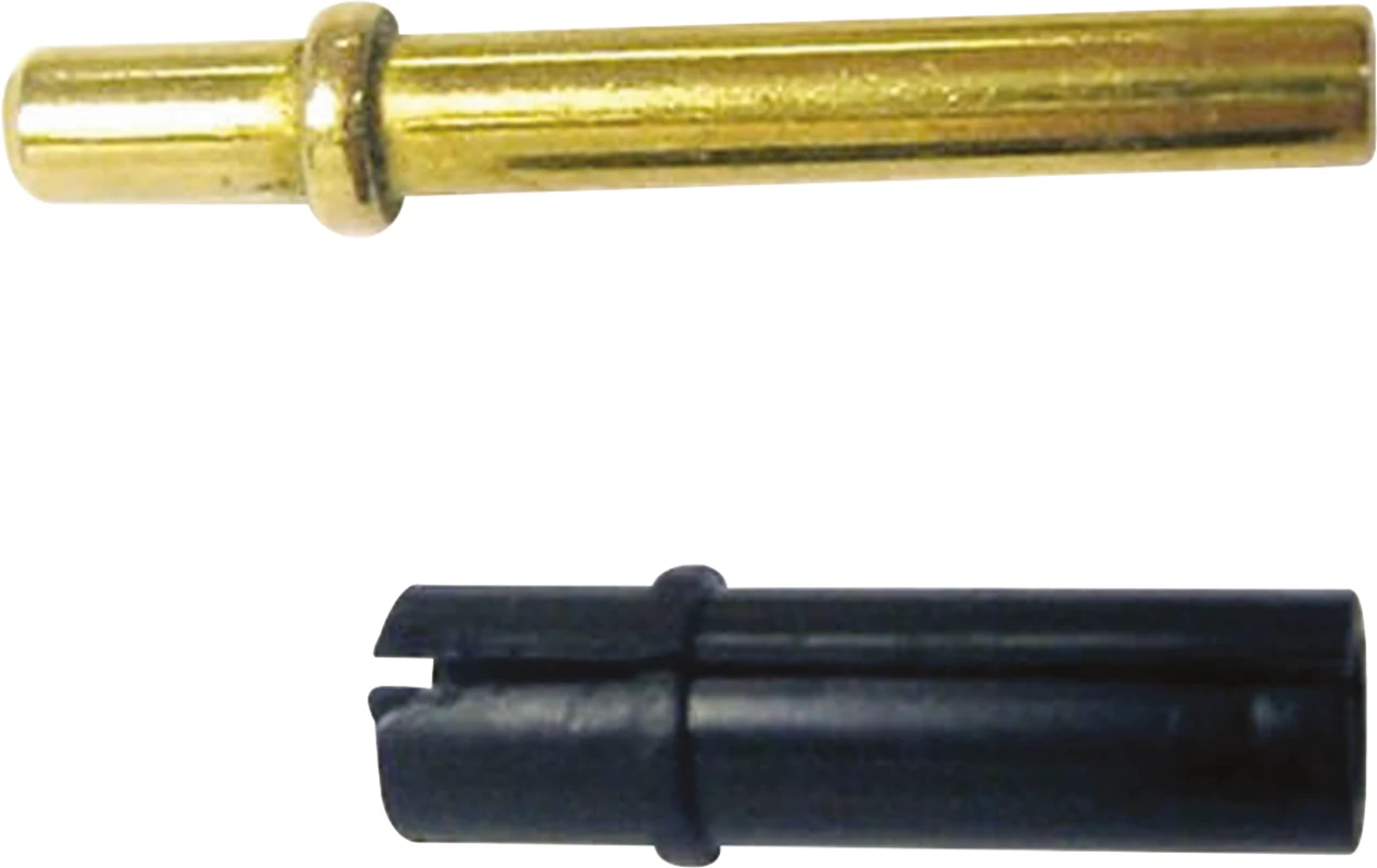 Pindex®-Pins Packung 1.000 Messing-Pins mit Kunststoffhülse 10 mm, kurz