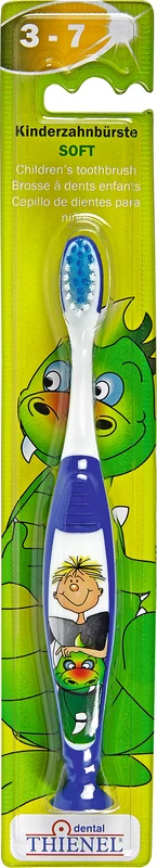 Kinderzahnbürsten mit Motiv Stück Ritter, blau