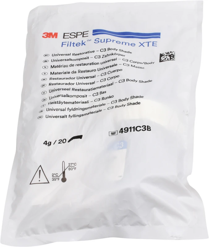 Filtek™ Supreme XTE Universal Packung 20 x 0,2 g Kapsel body C3