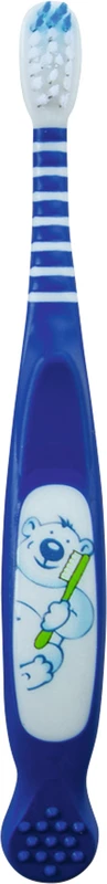 Kinderzahnbürsten Baby Stück Bär blau