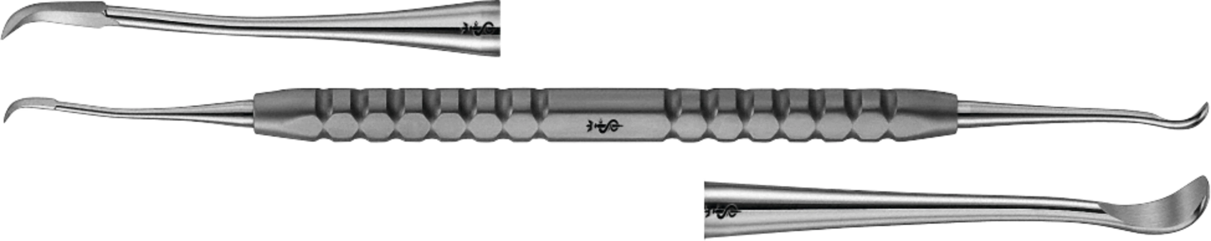 Reinwaldhaken Stück DB514R, 170 mm, doppelendig