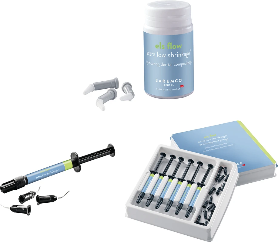 els extra low shrinkage® FLOW Saremco