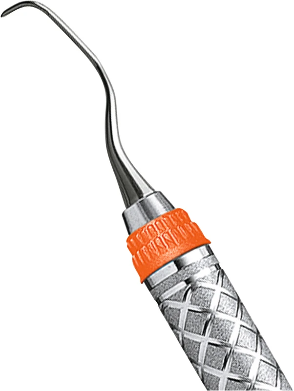 Küretten Gracey After Five EverEdge™ 2.0 Stück Figur 15/16, mesial, Griff #9, orange