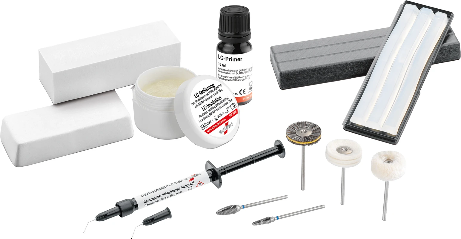 DURASPLINT® LC Packung 40 g 3er Riegel DURASPLINT® LC SCHEU-DENTAL