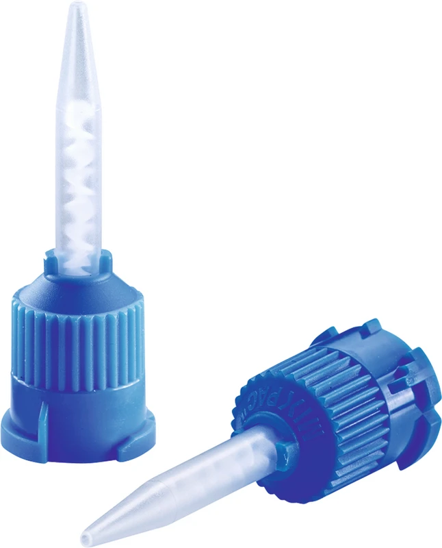 Mischkanülen Packung 50 Stück blau, &Oslash; 2,5 mm, spitz