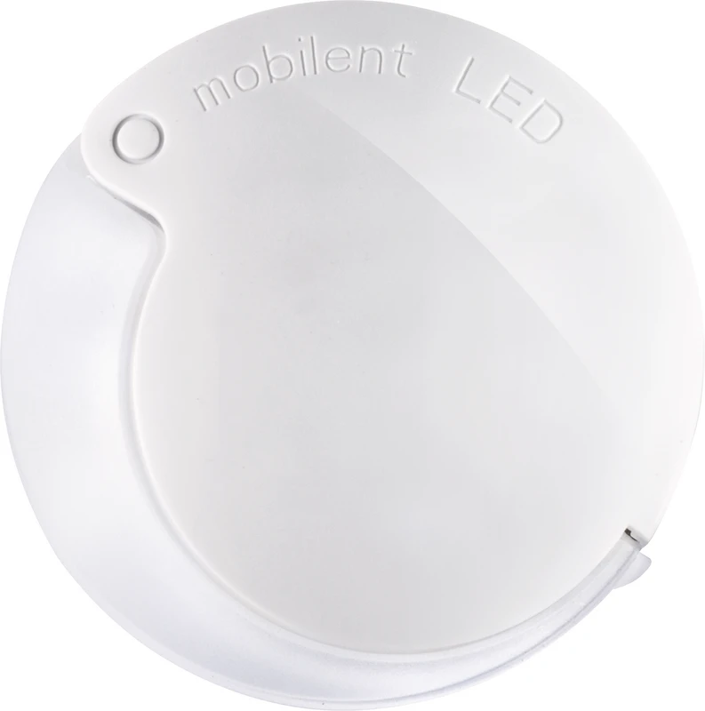 Einschlaglupe mobilent LED Stück weiß, 4-fach Vergrößerung mit LED