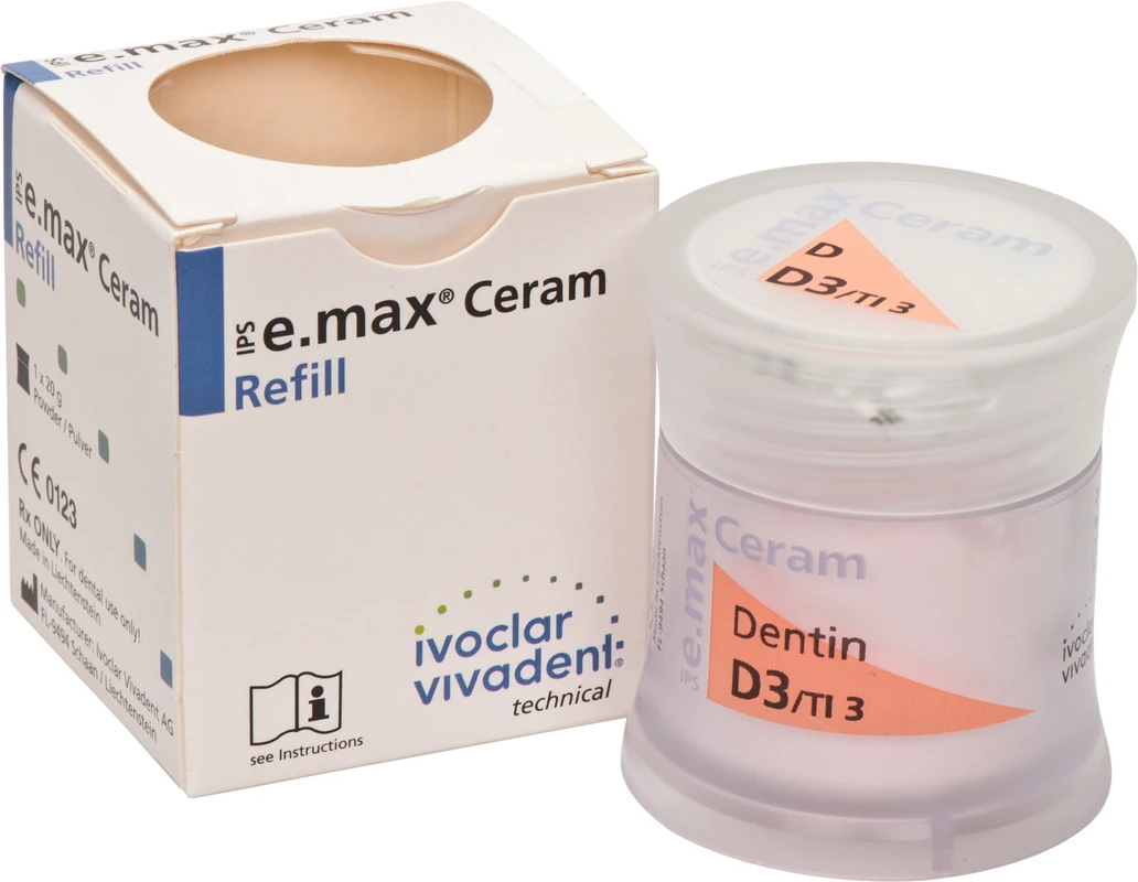 IPS e.max® Ceram Dose 20 g Pulver dentin D3