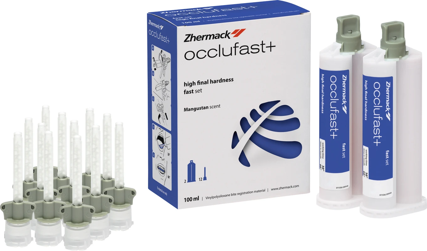Occlufast+ Packung 2 x 50 ml Doppelkartusche