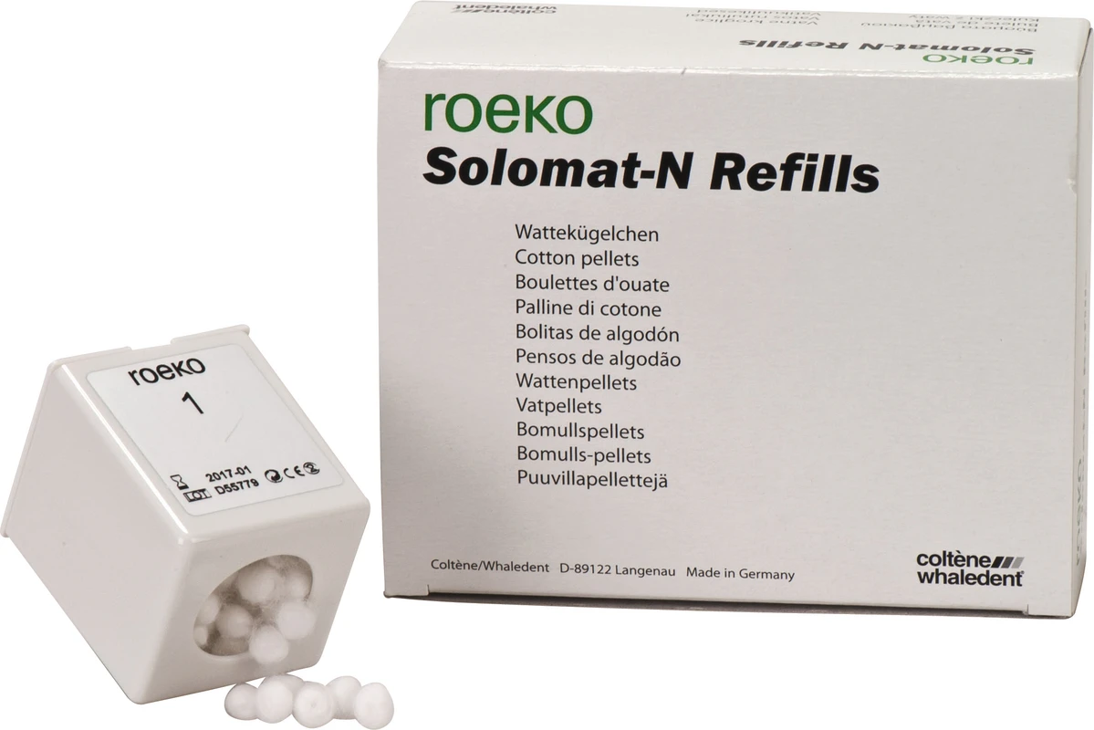 ROEKO Solomat-N Nachfüllpackung 6 Dosen Ø 6,3 mm, Größe 1