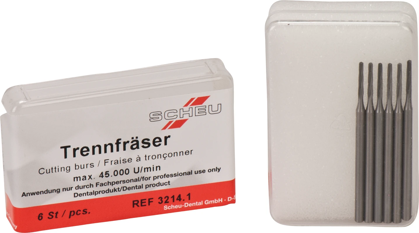 Trennfräser Packung 6 Stück weiß