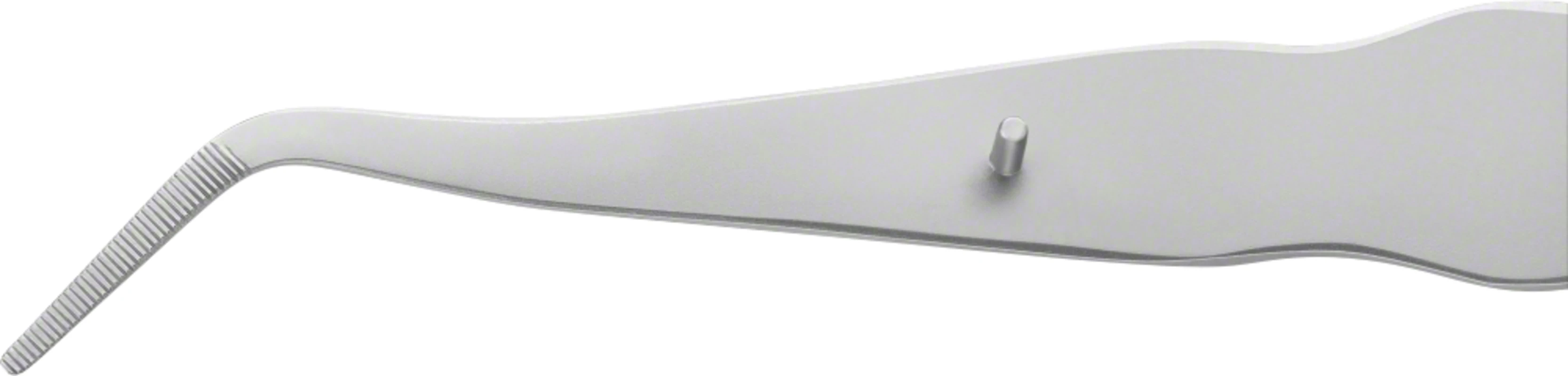 ERGOPERIO Zahnpinzette Stück gewinkelt, sehr kräftiges Modell, 150 mm