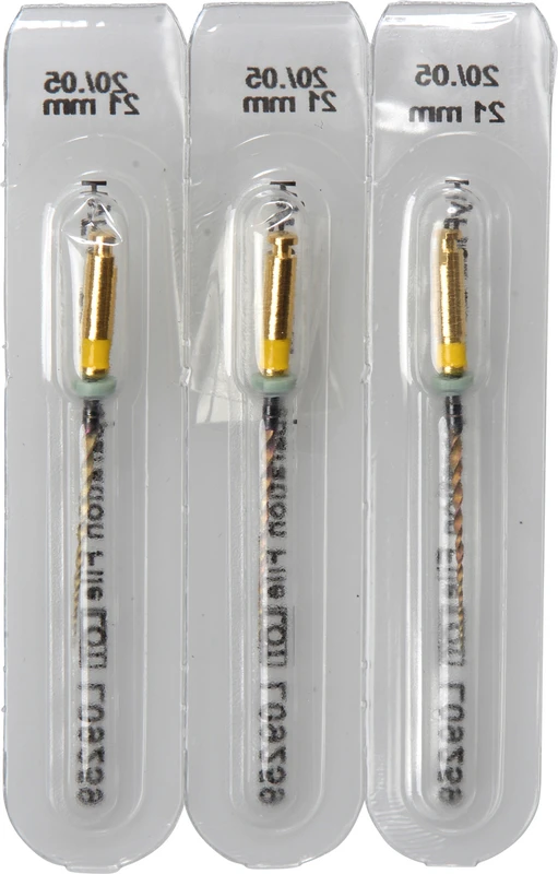 HyFlex™ EDM NiTi-Feilen Packung 3 Prep Feilen 21 mm, Taper.05 ISO 020