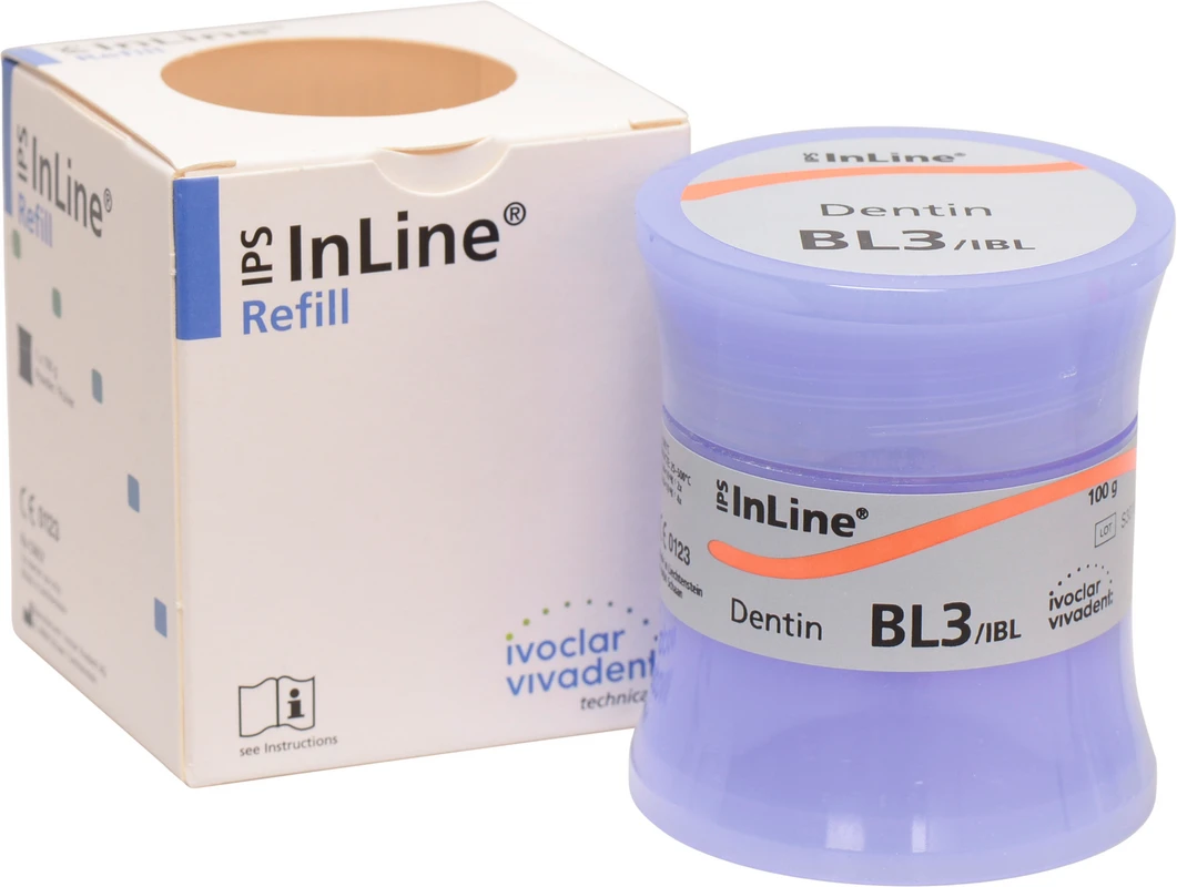 IPS InLine® Dose 100 g Pulver dentin BL3