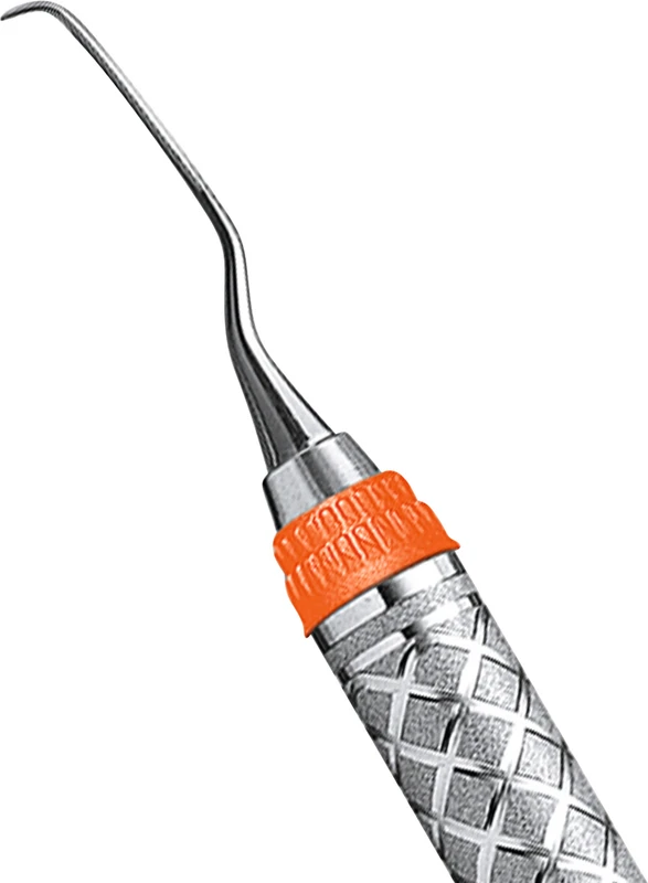 Küretten Gracey Mini Five EverEdge™ 2.0 Stück Figur 11/12, mesial, Griff #9, orange