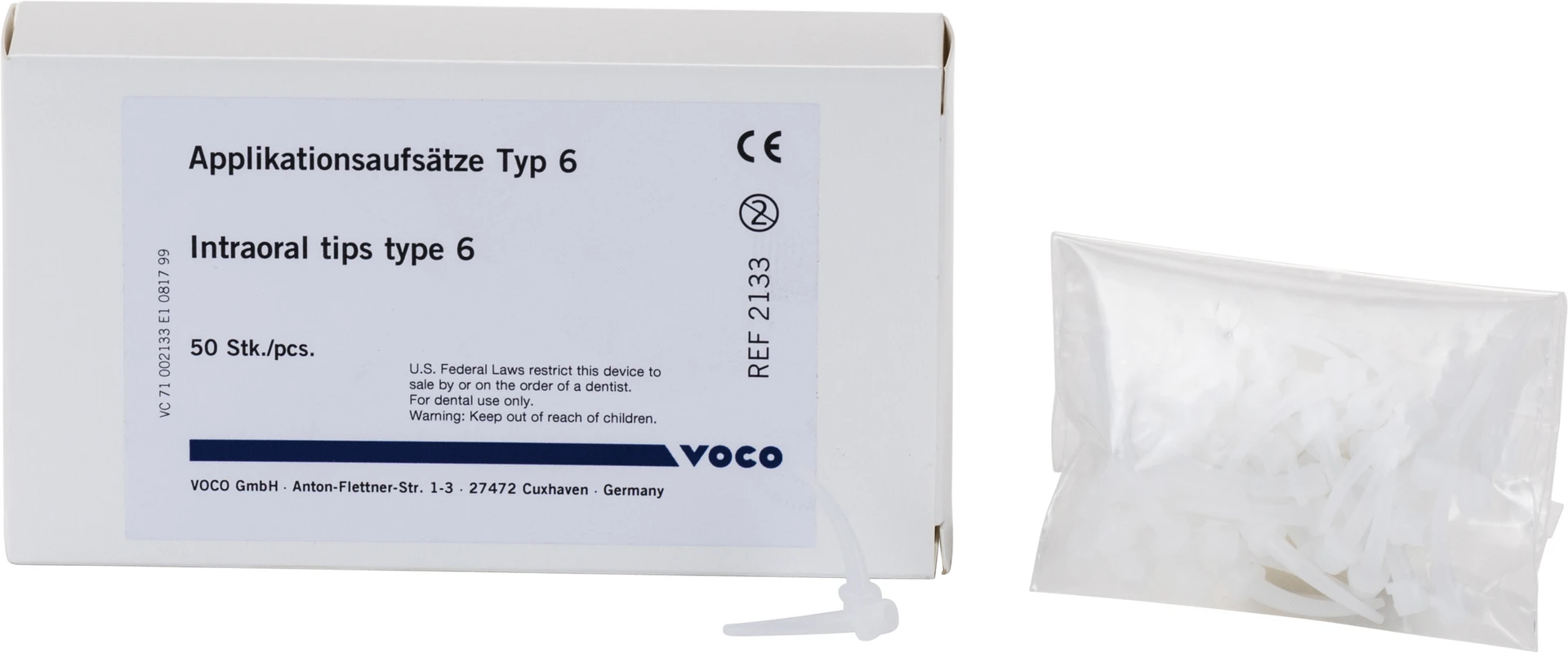 Applikationsaufsätze Typ 6 Packung 50 Aufsätze