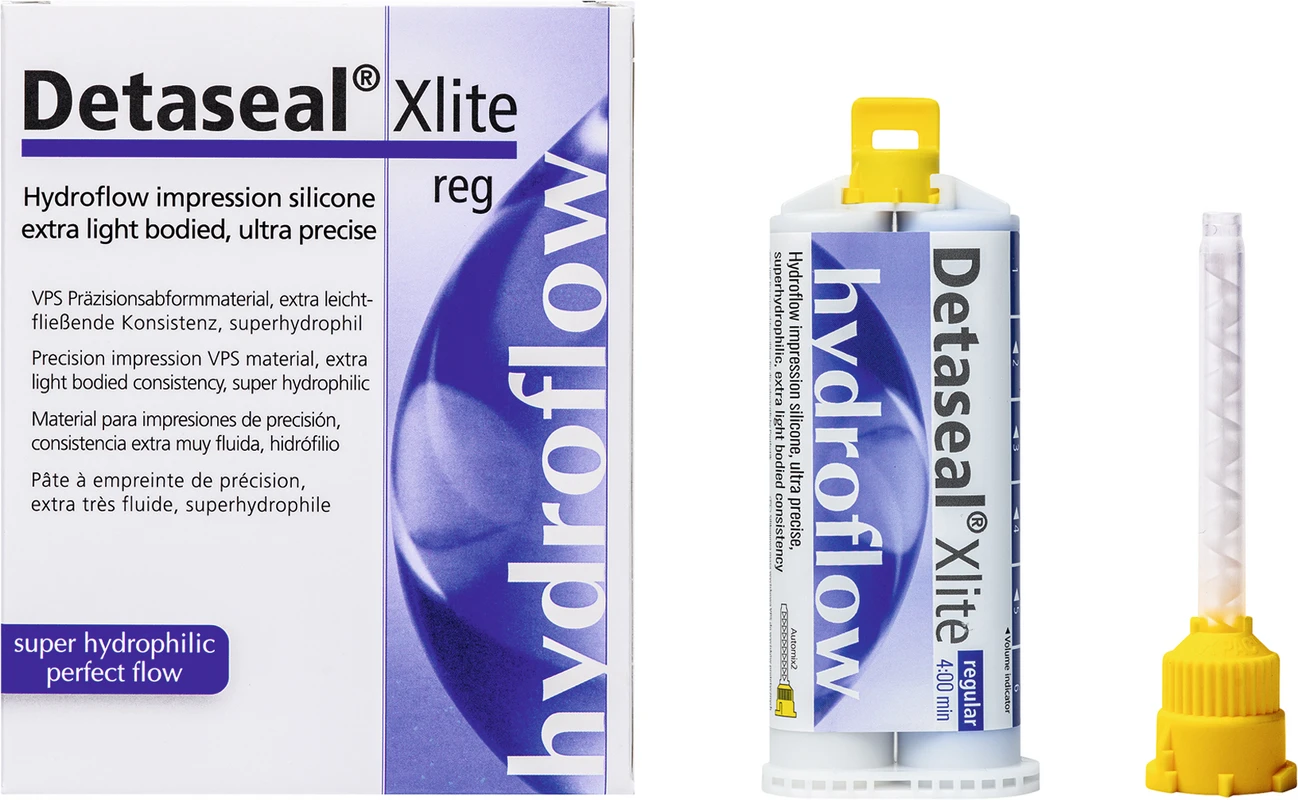 Detaseal® hydroflow Xlite Multipack 4 x 50 ml Doppelkartusche regular, Zubehör