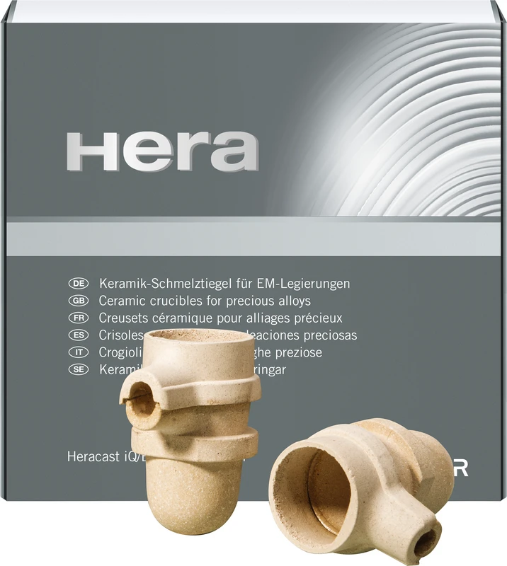 Keramik-Schmelztiegel Packung 6 Stück für CL-/IG/I95 und Heracast IQ