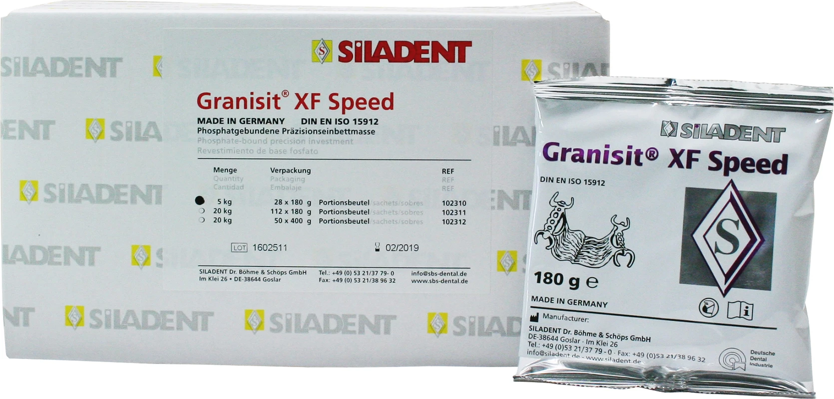 Granisit® XF Speed Karton 28 x 180 g Beutel