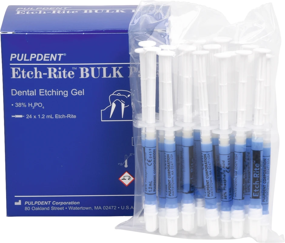 Etch Rite™ Bulkpackung 24 x 1,2 ml Spritze 38 %