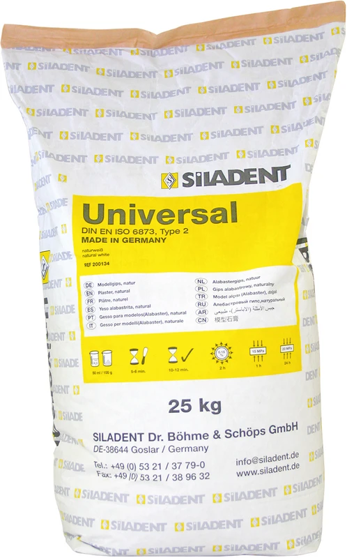 Universal Alabastergips Sack 25 kg naturweiß