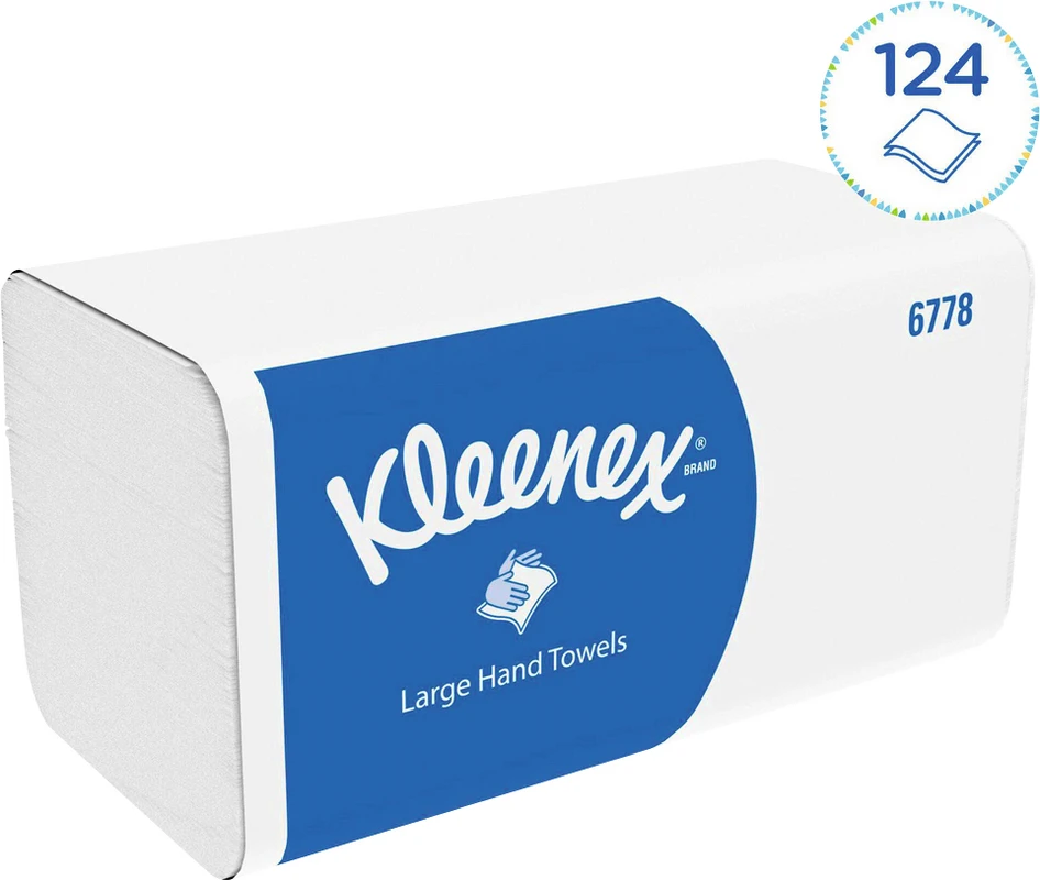 Kleenex® Ultra Karton 15 x 124 Stück 21,5 x 31,5 cm, 2-lagig
