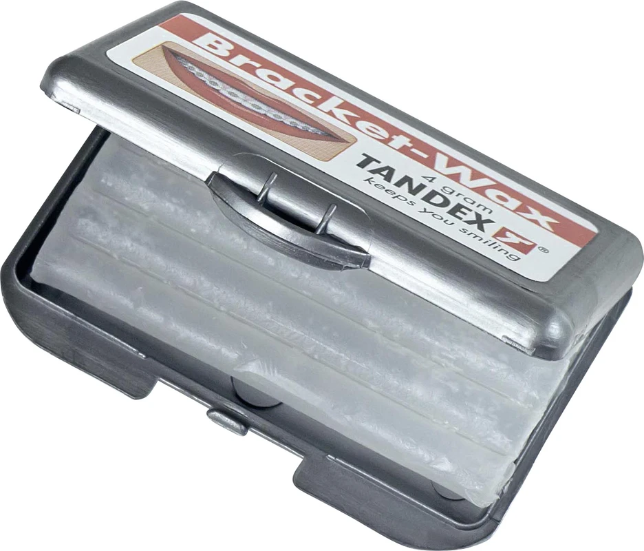 TANDEX BRACKET WAX Box Kit 4 g Wachs, 1 Interdentalbürste