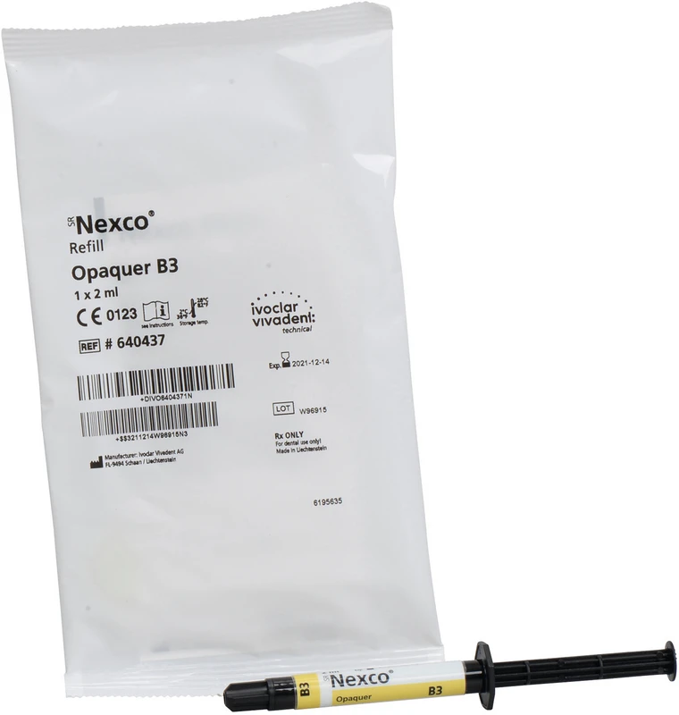 SR Nexco® Spritze 2 ml Paste opaquer B3