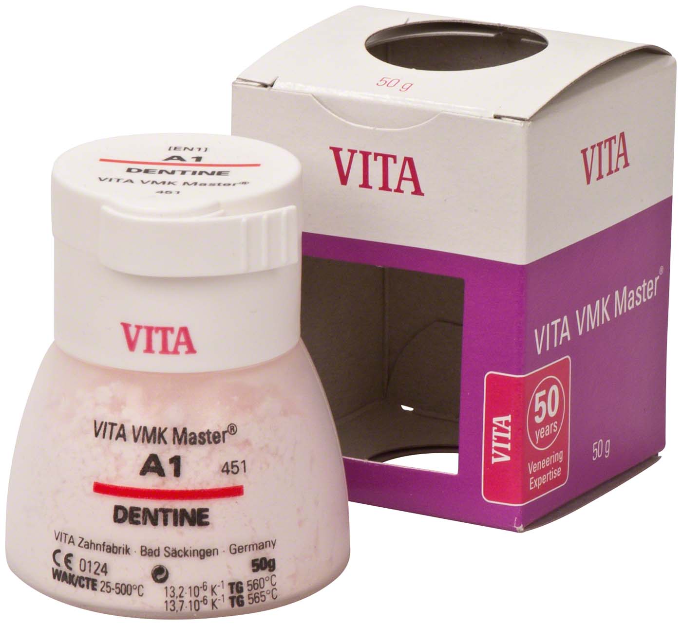 VITA VMK Master® VITA classical A1-D4® Dose 50 g Pulver dentine A1
