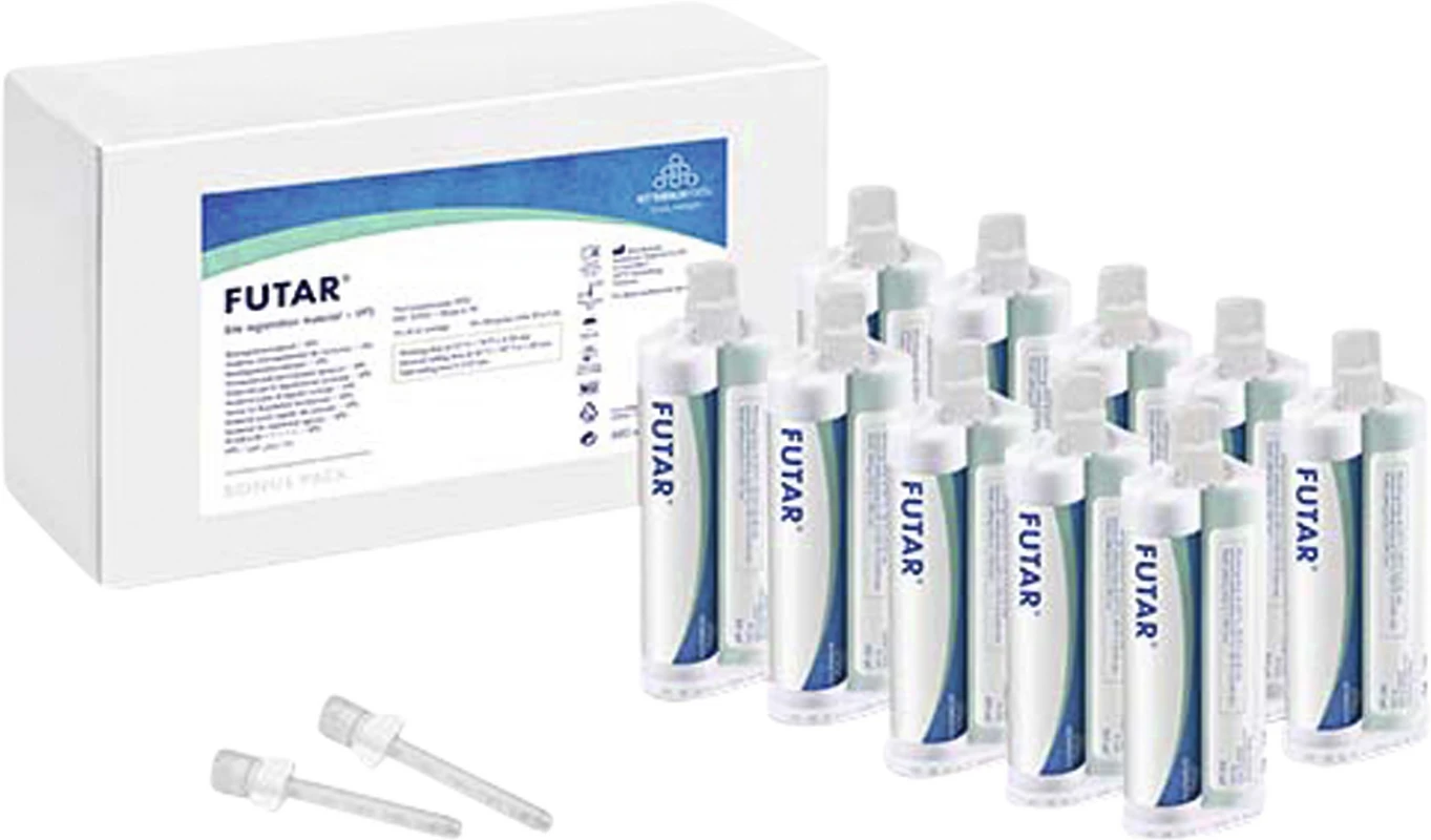 Futar® Packung 10 x 50 ml Doppelkartusche, 30 Mischkanülen