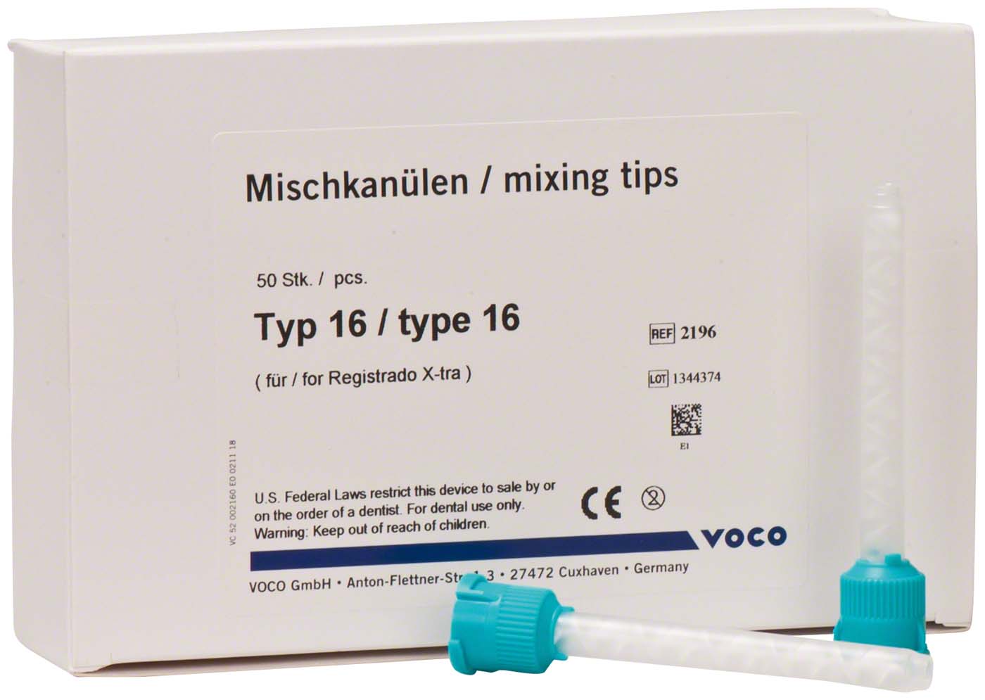 VOCO Mischkanülen Typ 16 VOCO