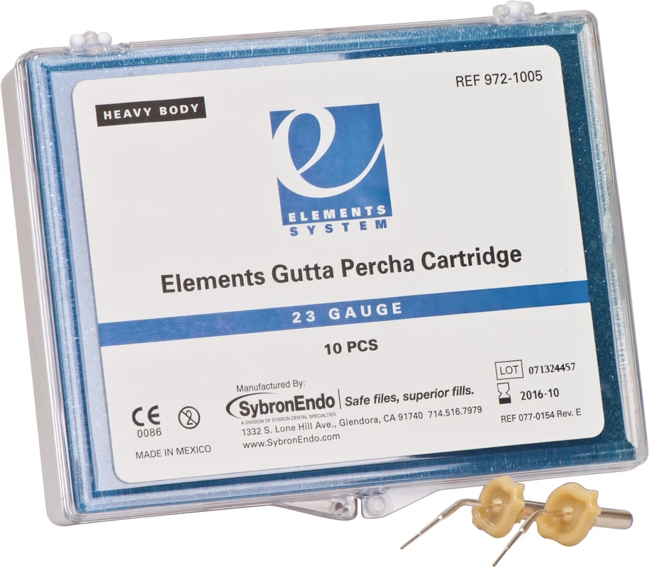 Gutta Percha Packung 10 Stück 23 GA, heavy