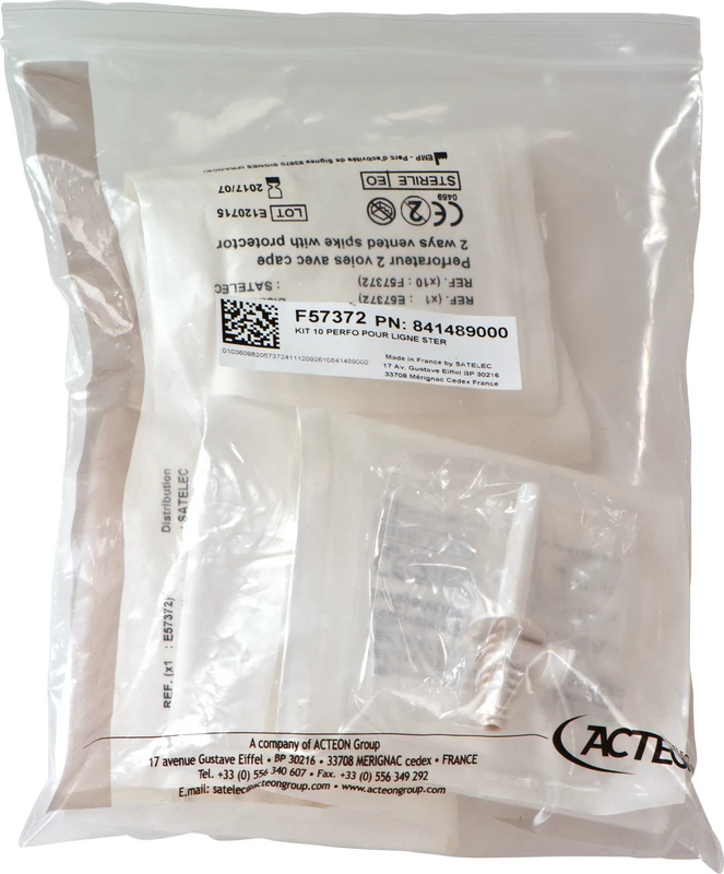Autoklavierbare Sterillinie Packung 10 Infusionzlanzetten, zum Einmalgebrauch OmniCeram évolution 2.0 OMNIDENT