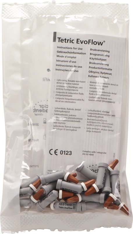 Tetric EvoFlow® Packung 20 x 0,2 g Cavifil dentin A3,5