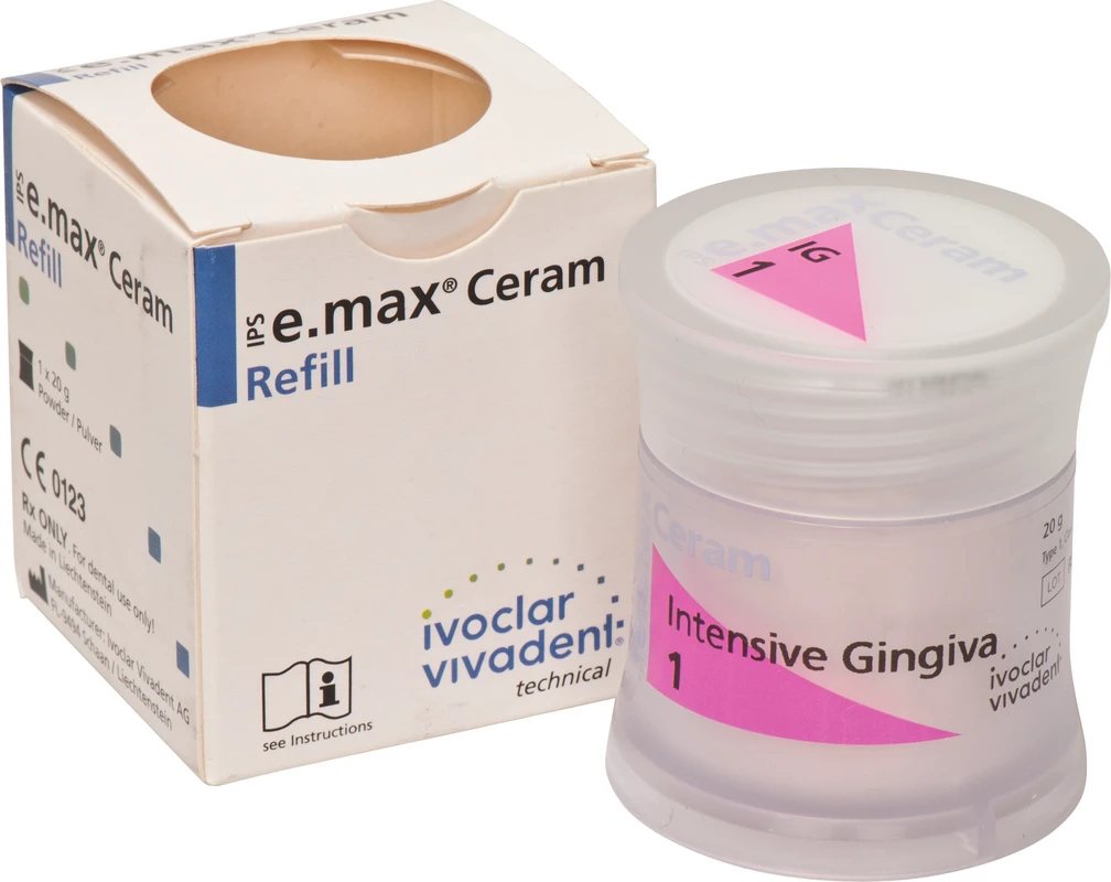 IPS e.max® Ceram Dose 20 g Pulver intensive gingiva 1