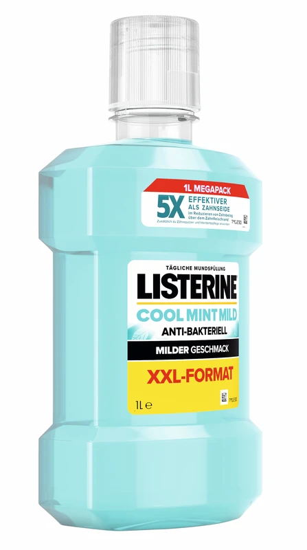 LISTERINE® COOL MINT MILDER GESCHMACK Flasche 1.000 ml