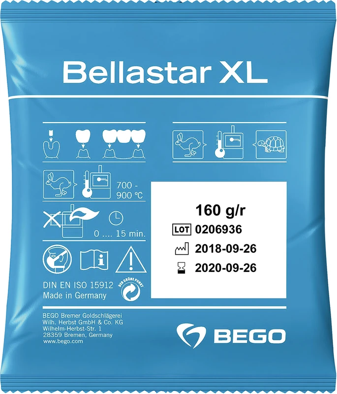 Bellastar XL Karton 80 x 160 g Beutel