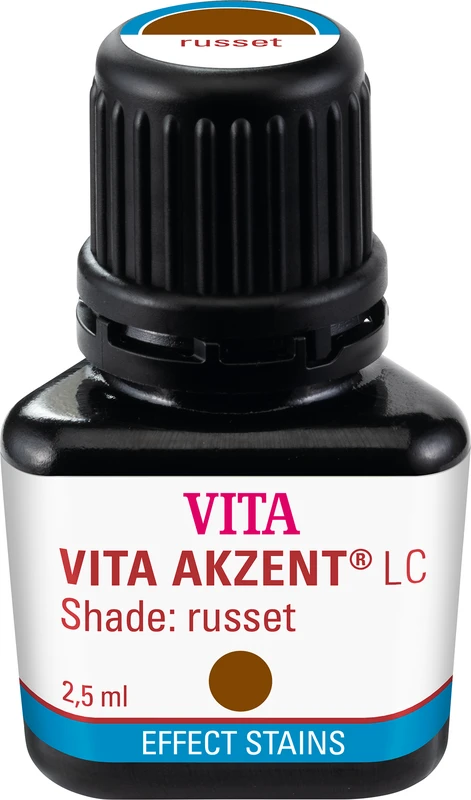 VITA AKZENT® LC Flasche 2,5 ml Effektfarben effect stains rostrot