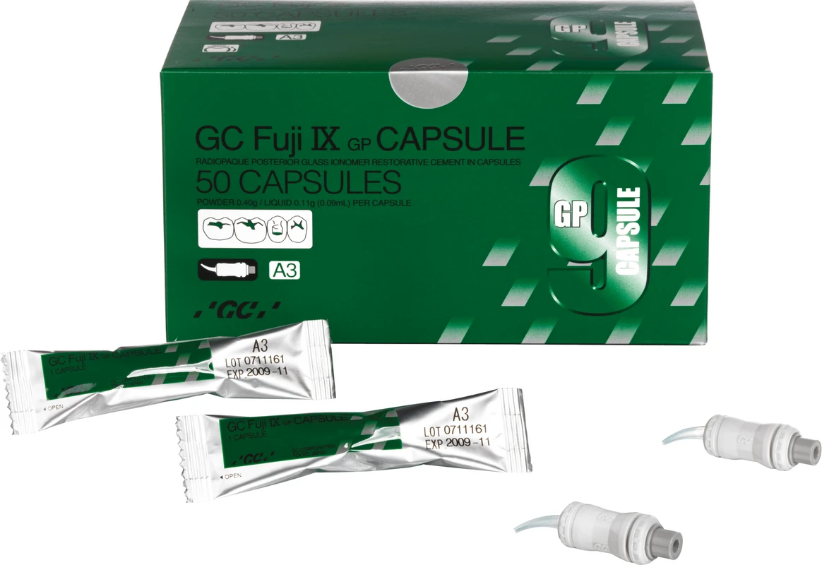 GC Fuji® IX GP Packung 50 Kapseln A3 normalhärtend GC Fuji® IX GP GC