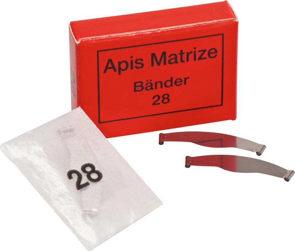 Matrizenbänder Packung 6 Stück 28 mm