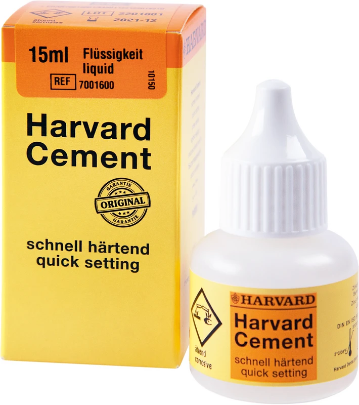 Harvard Cement Flüssigkeiten Flasche 15 ml schnellhärtend