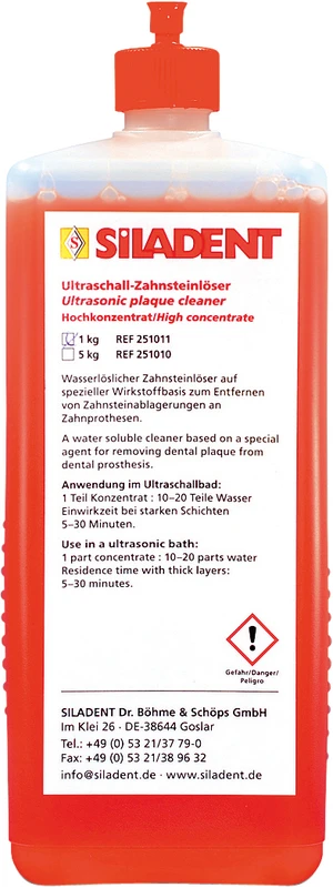 Ultraschall-Zahnsteinlöser Flasche 1 kg