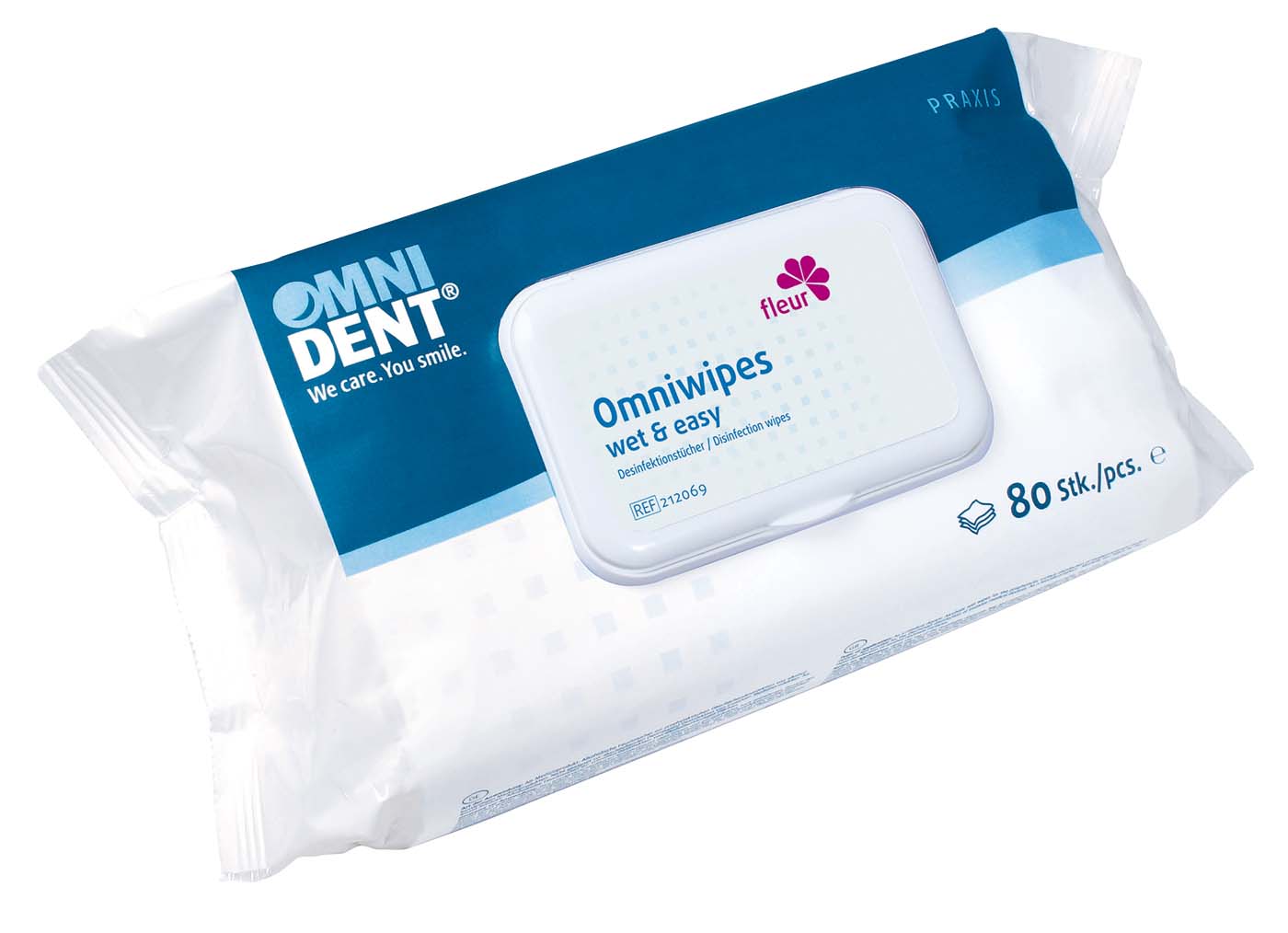 Omniwipes wet &amp; easy OMNIDENT