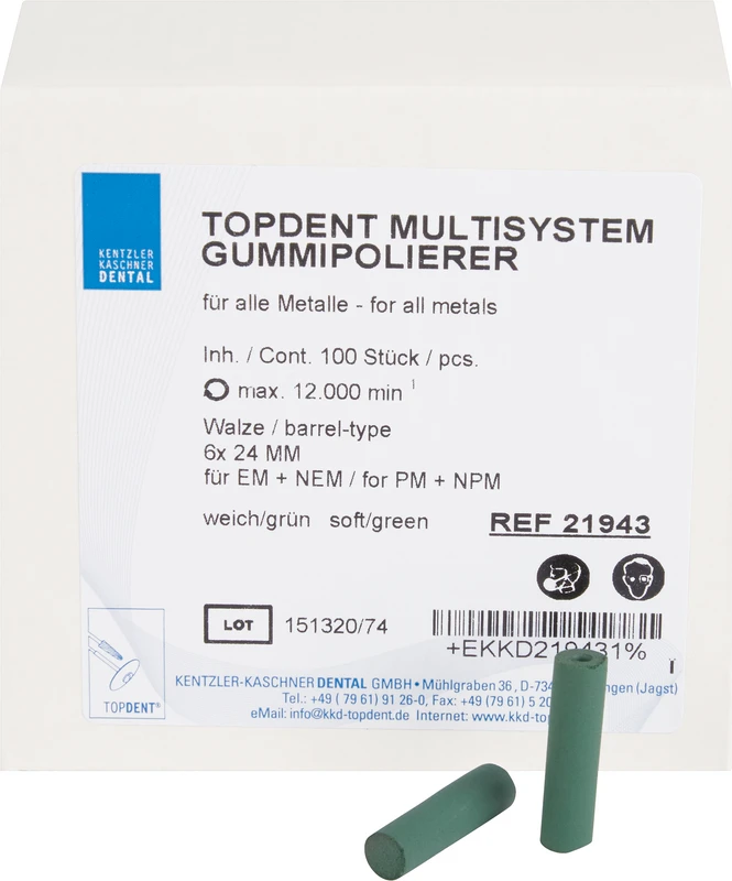 TOPDENT Multisystem-Gummipolierer Kentzler-Kaschner